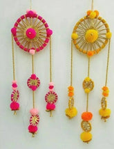 Indian Windchime Pair, Wall Hanging, Wall Art Showpiece, Decorative Hanging, Birthday Gift, Diwali Gift, Home Decor, Wedding Wall Hanging